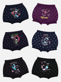 Unisex Cotton Spandex Bloomer Lycra Waistband Pack of 6 - Bodycare