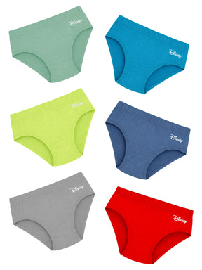Baby Boys Mickey & Friends Brief Inner Elastic Pack of 6 - Bodycare