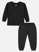 Unisex Antibacterial Thermal Top with Round Neck and Full Sleeves for Winter Layering and Cold-Weather Comfort - Pack of 1