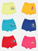 Unisex Cotton Spandex Bloomer Lycra Waistband Pack of 6 - Bodycare