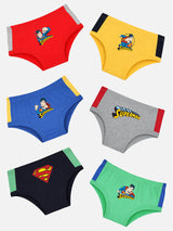 Boys Tom & Jerry Solid Brief Underwear with Character-Inspired Styling for Comfortable Daily Innerwear Use - Pack of 3