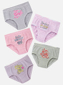 Girls Panty Inner Elastic Pack of 5