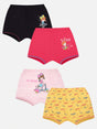 Girls Boyshorts Inner Elastic Pack of 4 - Bodycare