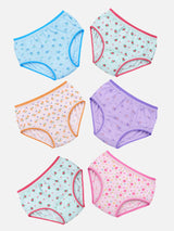 Girls Panty Top Elastic Pack of 6 - Bodycare