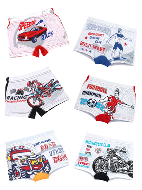 Boys Trunk Inner Elastic Pack of 6 - Bodycare