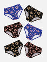 Girls Panty Inner Elastic Pack of 6 - Bodycare