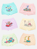 Unisex Cotton Spandex Bloomer Lycra Waistband Pack of 6 - Bodycare