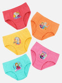 Girls Frozen Panty Inner Elastic Pack of 5