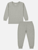 Unisex Kids Thermal Top Bottom Set for Winter Wear, Comfortable Base Layer Warmth and Everyday Cold Weather Use