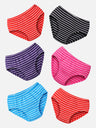 Girls Panty Lycra Waistband Pack of 6 - Bodycare