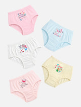 Girls Panty Inner Elastic Pack of 5 - Bodycare
