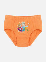 Girls Frozen Panty Inner Elastic Underwear with Character-Inspired Style for Comfortable Daily Innerwear Use - Pack of 5
