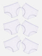 Girls Panty Top Elastic Pack of 6 - Bodycare