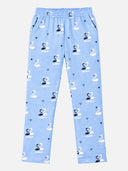 Women 100% Cotton Lower Pyjama with Side Pockets and Skinny Fit Track Pant Style for Casual Active Wear