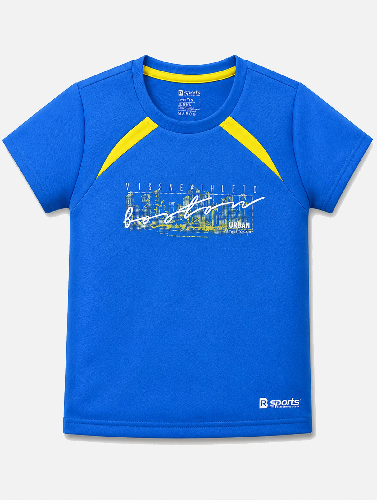 Boys Half Sleeve T-Shirt with Round Neck Design for Casual Wear, Easy Movement and Regular Wardrobe Use
