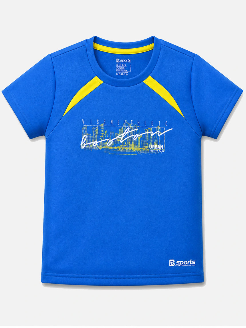 Boys T-Shirt Round Neck Half Sleeves