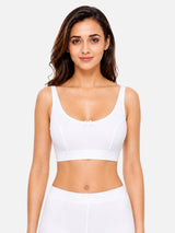 Women Antibacterial Sleeveless Thermal Top with Round Neck Design for Winter Base Layering and Cold-Weather Comfort