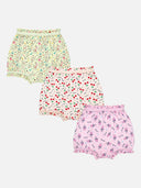 Girls Bloomer Attach Elastic Pack of 3