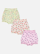 Girls Bloomer Attach Elastic Pack of 3