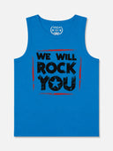 Boys Cotton Printed Sleeveless T-Shirt with Round Neck and Regular Fit for Casual Wear and Easy Movement