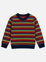Boys Round Neck Full Sleeves Sweater with Comfortable Winter Wear Styling, Regular Comfort and Wardrobe Use