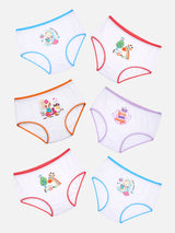 Baby Girls Panty Top Elastic Pack of 6 - Bodycare