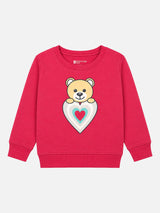 Baby Girls Round Neck Full Sleeve Sweatshirt for Easy Casual Styling, Regular Wear and Comfortable Movement