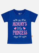 Baby Girls Round Neck Half Sleeve T-Shirt for Casual Dressing, Easy Movement and Regular Wardrobe Use - Pack of 1