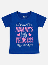 Baby Girls Round Neck Half Sleeve T-Shirt for Casual Dressing, Easy Movement and Regular Wardrobe Use - Pack of 1