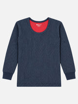 Unisex Antibacterial Thermal Top with Round Neck and Full Sleeves for Winter Base Layering and Cold-Weather Comfort