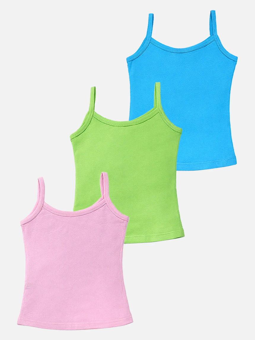 Girls Vest Dori Neck Sleeveless - Bodycare