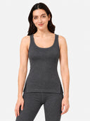 Women 100% Cotton Sleeveless Thermal Top with Round Neck, High Warmth Comfort and Winter Innerwear Essential