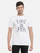Men T-Shirt Round Neck Half Sleeves with Clean Everyday Styling for Casual Wear and Wardrobe Basics Essentials