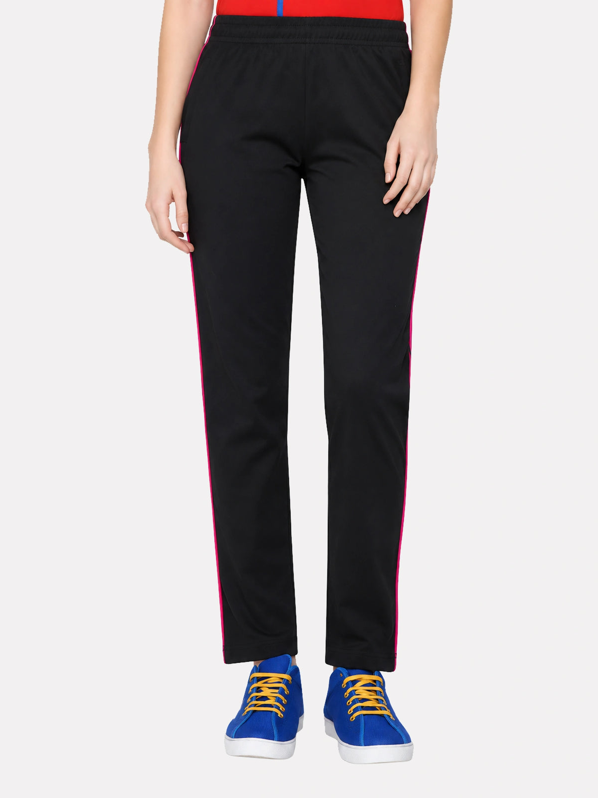 Women Cotton Track Pant with Side Pockets and Regular Fit Jogger Style for Active Casual Wear and Easy Movement