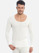 Men Round Neck Full Sleeves Thermal Top for Winter Base Layering, Cold-Weather Comfort and Everyday Innerwear - Pack of 1