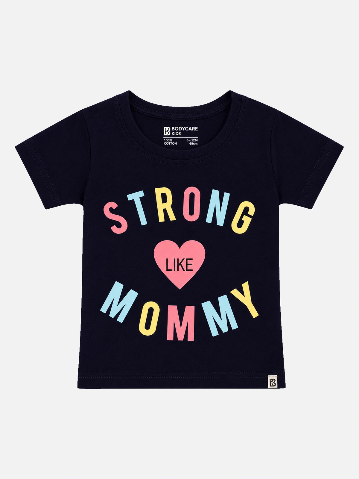 Baby Girls 100% Cotton Antiviral T-Shirt for Comfortable Casual Wear and Everyday Wardrobe Essentials