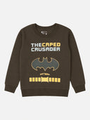 Baby Boys Printed Round Neck Full Sleeve Sweatshirt for Easy Winter Styling, Casual Wear and Comfortable Movement