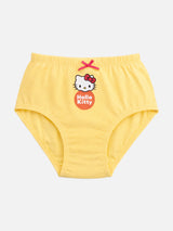 Girls Hello Kitty Panty Cotton with Inner Elastic for Everyday Comfort and Kids Essential - Pack of 5