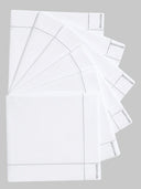 Men Cotton Handkerchief for Daily Carry, Personal Care and Daily Essentials and Regular Use - Pack of 6