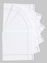 Men Cotton Handkerchief for Daily Carry, Personal Care and Daily Essentials and Regular Use - Pack of 6