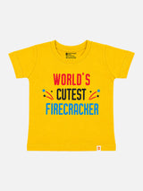 Baby Boys Round Neck Half Sleeve T-Shirt for Casual Wear, Easy Movement, Everyday Comfort and Regular Wardrobe Use