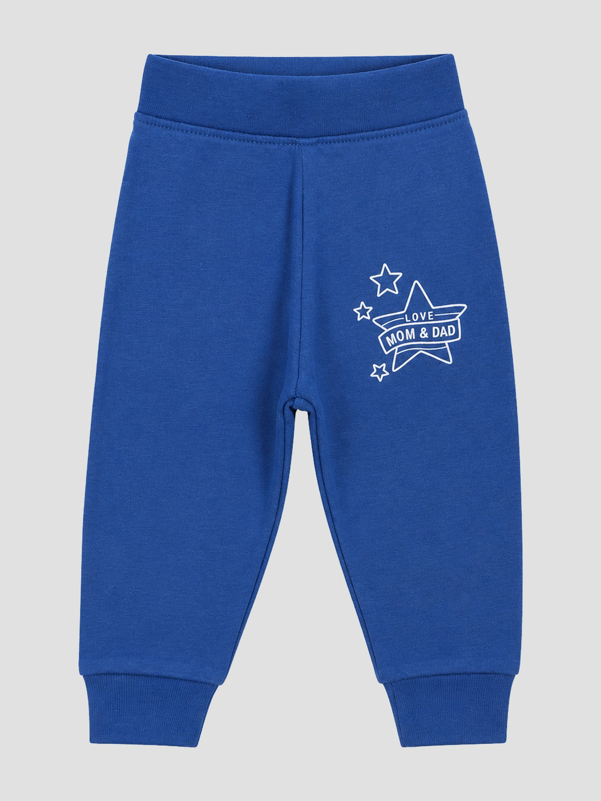 Baby Boys Cotton Solid Track Pant for Everyday Comfort, Lounge Wear, Easy Movement and Casual Wardrobe Essentials - Pack of 1
