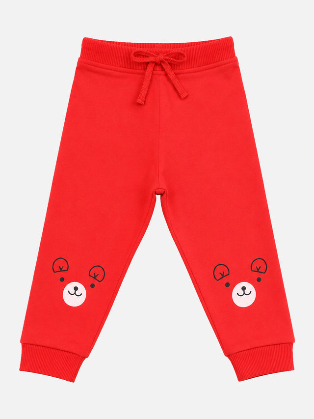 Baby Girls Cotton Track Pant for Everyday Comfort, Lounge Wear, Easy Movement and Casual Wardrobe Essentials - Pack of 1