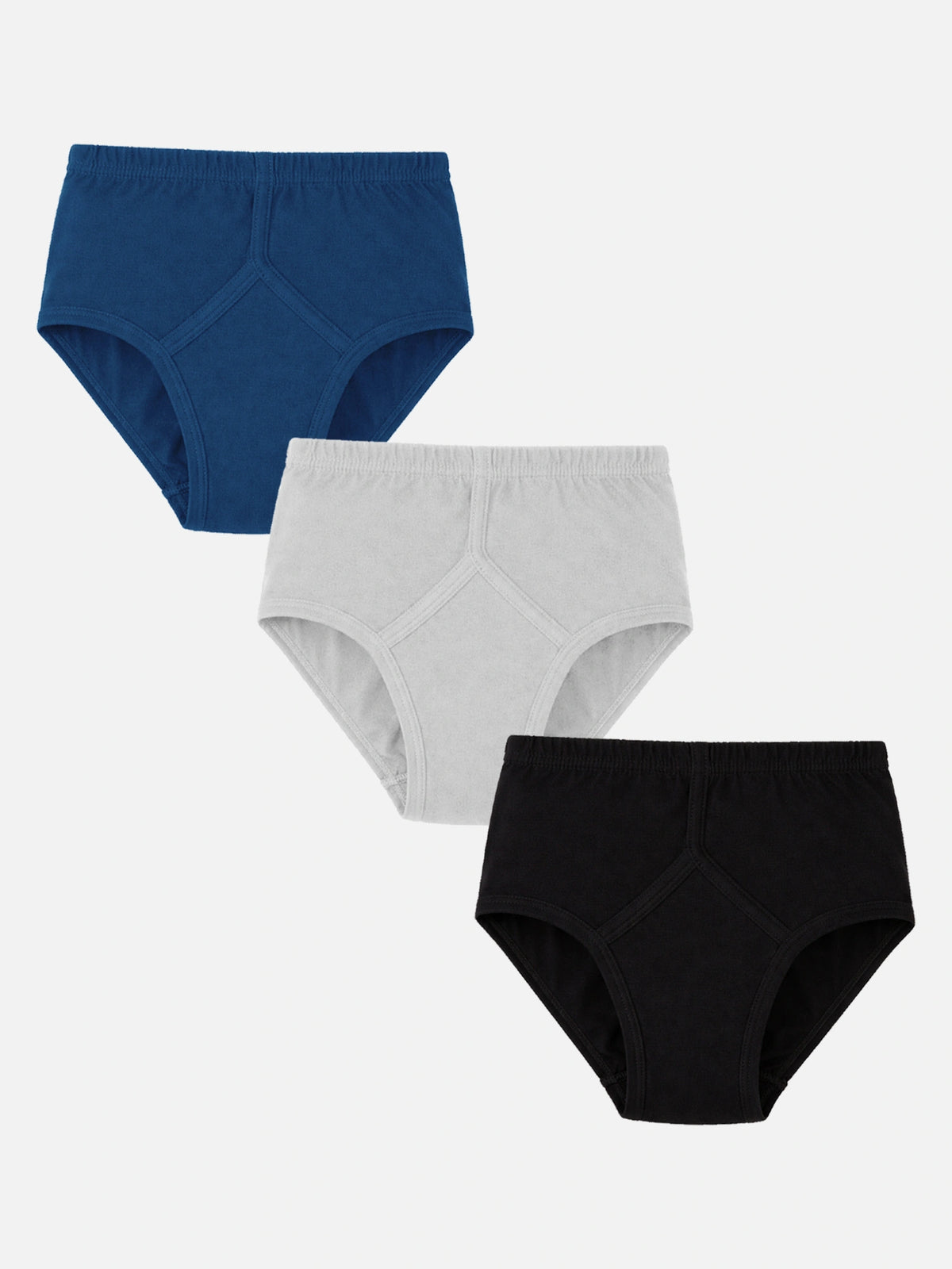 Boys Spiderman Innerwear Brief with Inner Elastic for Everyday Comfort, Support and Kids Wardrobe Essentials - Pack of 3