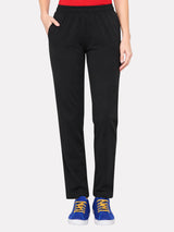 Women Cotton Track Pant with Side Pockets and Regular Fit Jogger Style for Active Casual Wear and Easy Movement