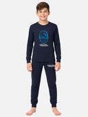Boys Round Neck Full Sleeves Thermal Set for Winter Layering, Cold-Weather Comfort and Everyday Warm Innerwear - Pack of 1
