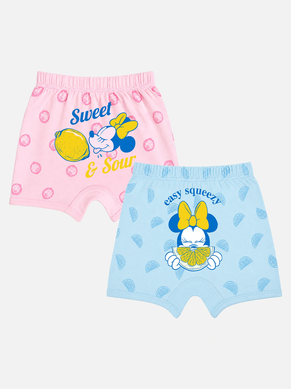 Girls 100% Cotton Bloomer with Inner Elastic for Everyday Innerwear Comfort and Easy Movement - Pack of 2