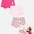 Girls Minnie & Friends Boyshorts Inner Elastic Pack of 4 - Bodycare
