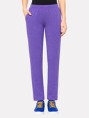 Women Cotton Track Pant with Side Pockets and Regular Fit Jogger Style for Active Casual Wear and Easy Movement