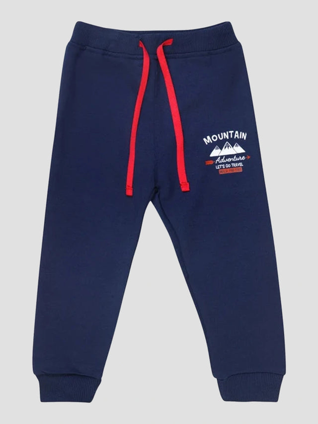 Baby Boys Solid Track Pant for Relaxed Casual Dressing, Lounge Wear and Comfortable Everyday Movement - Pack of 1